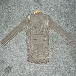 Gold Fashionnova Dress, Large, Great for the upcoming holidays.